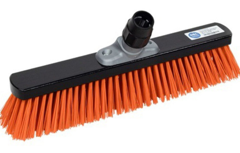 Harde Straatveger 40 cm oranje Blackbody - Universele Steelhouder Harde Straatveger 40 cm oranje Blackbody - Universele Steelhouder