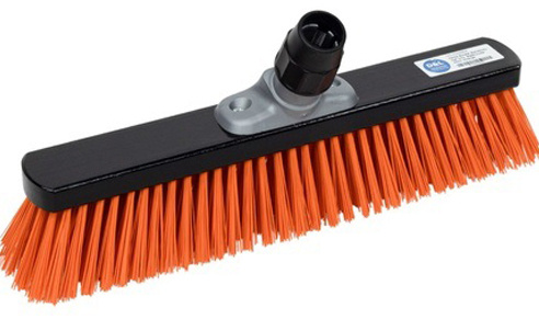 Harde Straatveger 40 cm   oranje  Blackbody - Universele Steelhouder