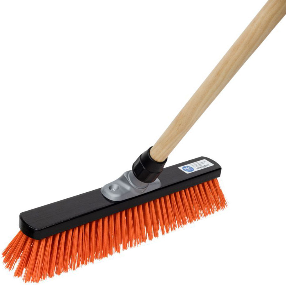 Harde Straatveger 40 cm   oranje  Blackbody - Universele Steelhouder Harde Straatveger 40 cm   oranje  Blackbody - Universele Steelhouder