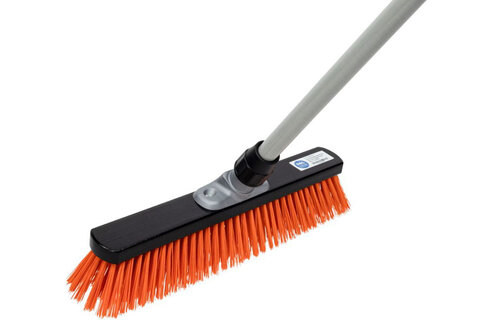 Harde Straatveger 40 cm   oranje  Blackbody - Universele Steelhouder Harde Straatveger 40 cm   oranje  Blackbody - Universele Steelhouder