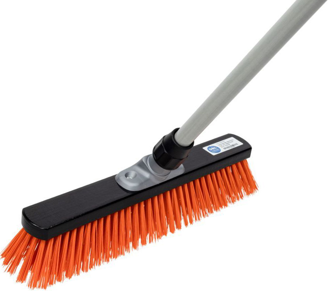 Harde Straatveger 40 cm   oranje  Blackbody - Universele Steelhouder Harde Straatveger 40 cm   oranje  Blackbody - Universele Steelhouder