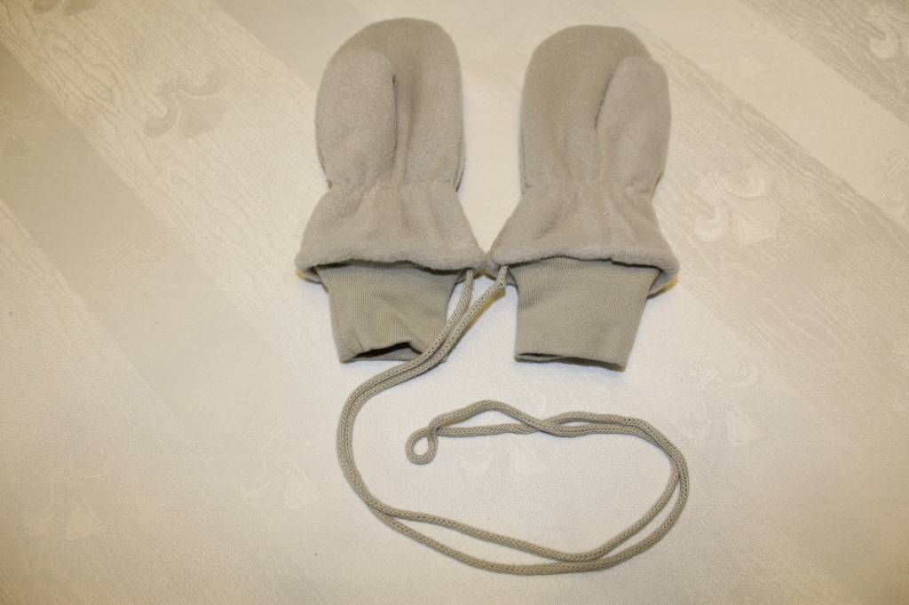 Fleece wanten kinderen licht Beige Fleece wanten kinderen licht Beige