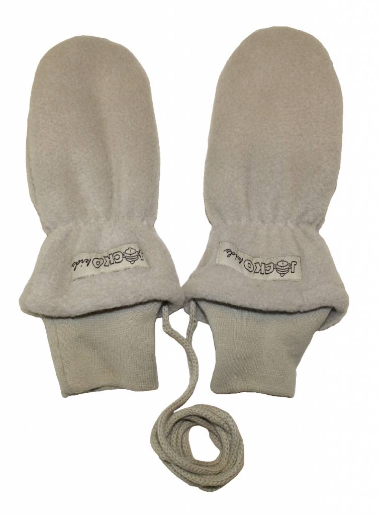 Fleece wanten kinderen licht Beige Fleece wanten kinderen licht Beige