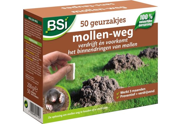 Mollen Weg Geurzakjes  - 50 st