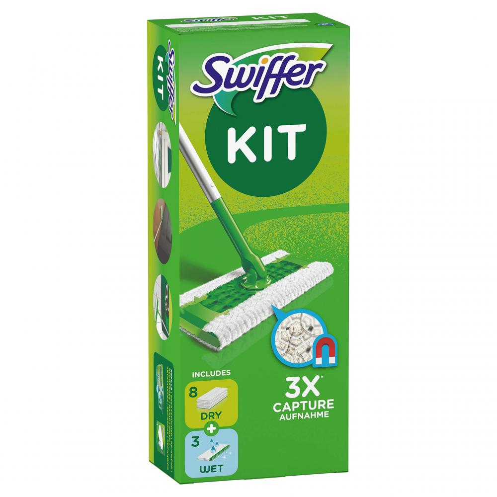 Vloerwisser starterskit "Stofwisser  8 vloerdoekjes + 3 Vochtige Vloerdoekjes " Vloerwisser starterskit "Stofwisser  8 vloerdoekjes + 3 Vochtige Vloerdoekjes "