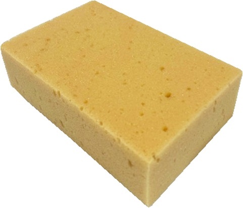 Huishoud spons 15 x 10 x 4,5 cm