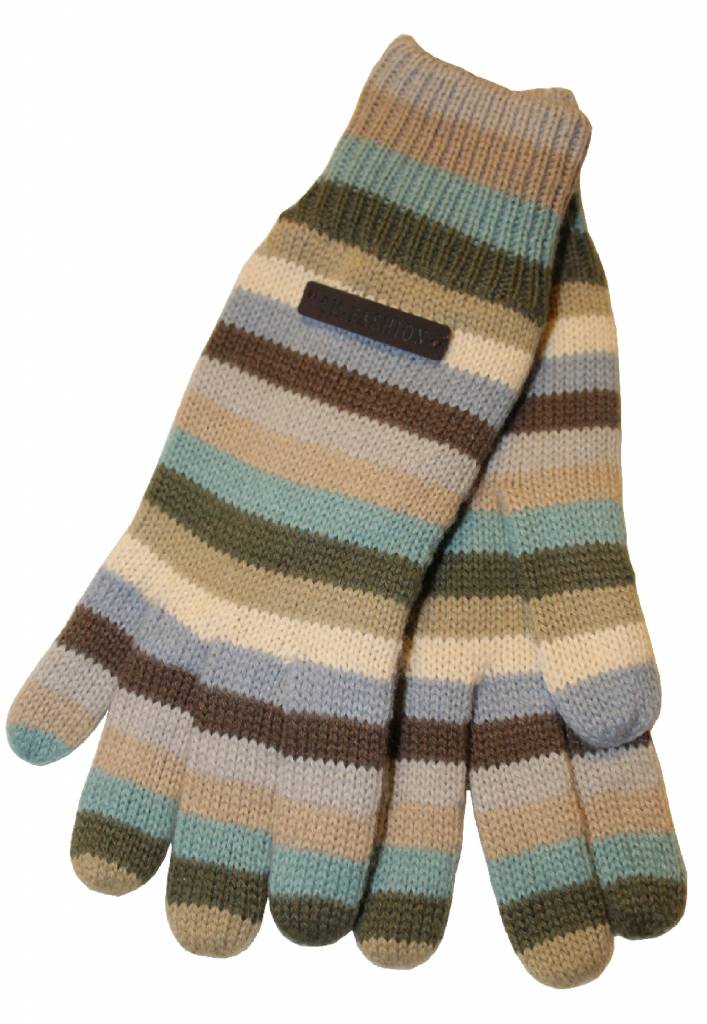 Gestreepte handschoen "Fashion"