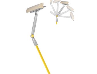 Raamapparaat spons - aftrekker en telescoopsteel 360°