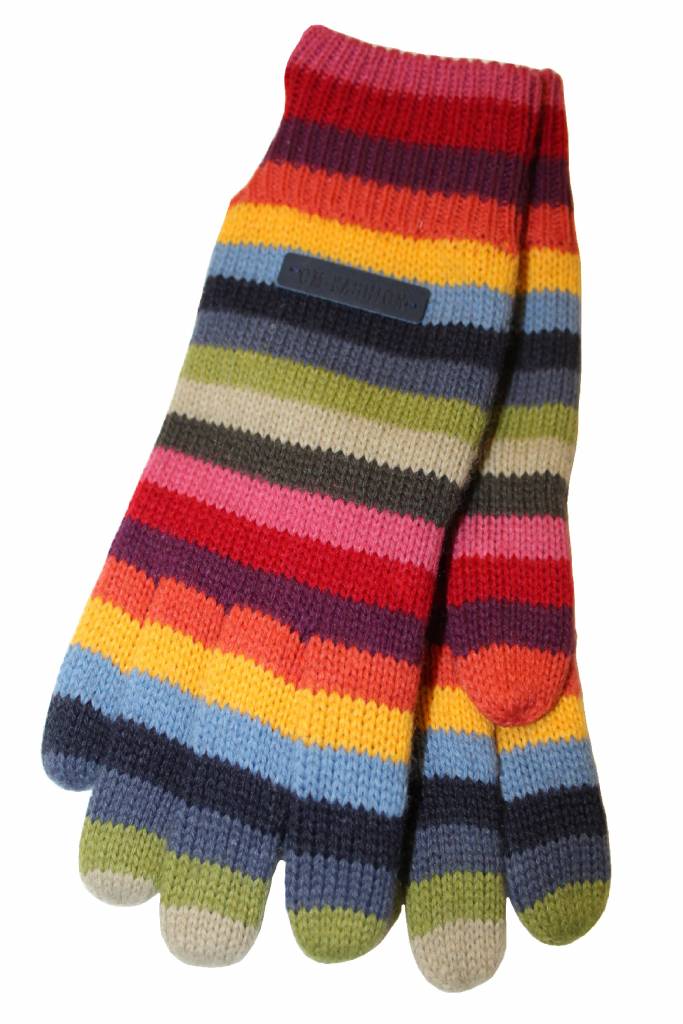 Gestreepte handschoen "Fashion"