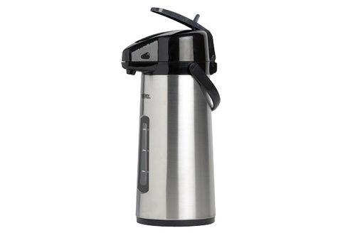Pompthermos 2,2 Liter Draaivoet met Venster Pompthermos 2,2 Liter Draaivoet met Venster