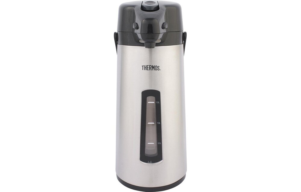 Pompthermos 2,2 Liter Draaivoet met Venster Pompthermos 2,2 Liter Draaivoet met Venster