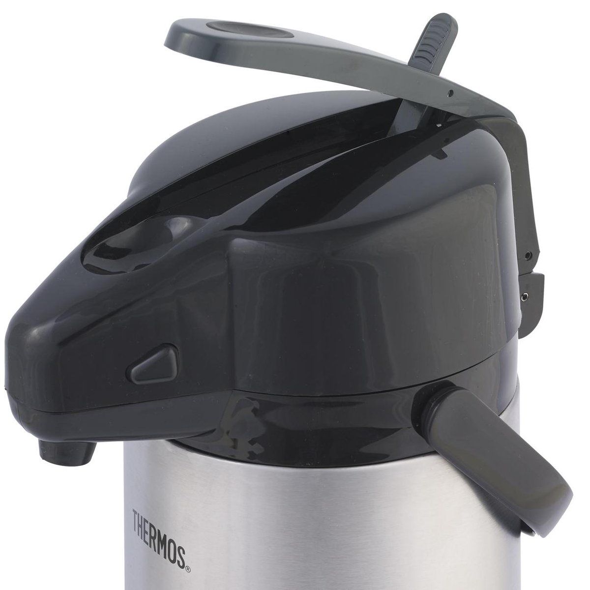 Pompthermos 2,2 Liter Draaivoet met Venster Pompthermos 2,2 Liter Draaivoet met Venster