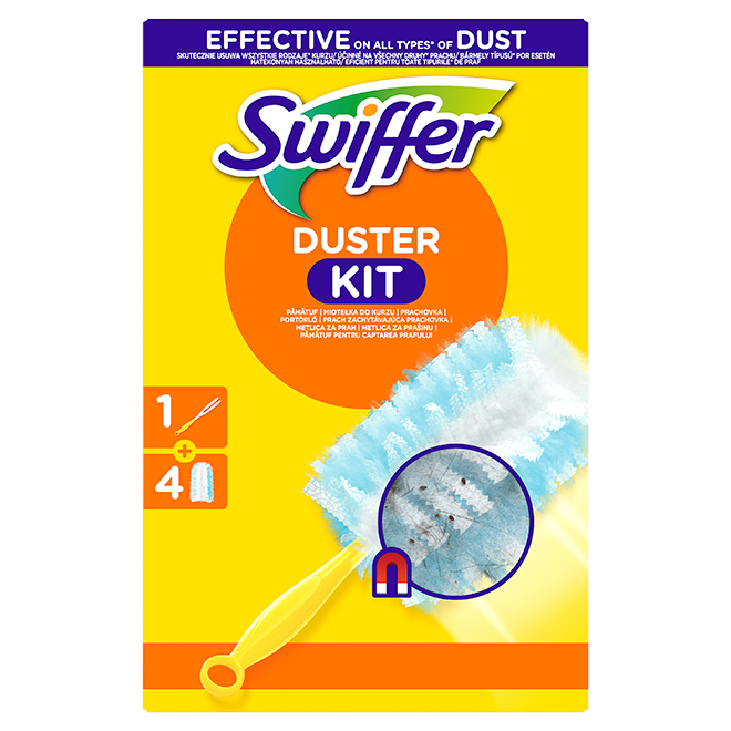 Duster starterkit "Stoffer + 4 stofdoekjes" Duster starterkit "Stoffer + 4 stofdoekjes"