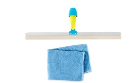 High-Premium Flexi Vloerwisser - 50cm - Draaidop - Soft Rubber - met doekje
