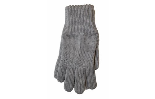 Gebreide kinderhandschoen licht Grijs