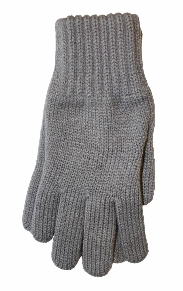 Gebreide kinderhandschoen licht Grijs