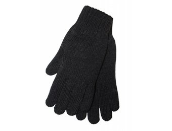 Gebreide kinderhandschoen Zwart