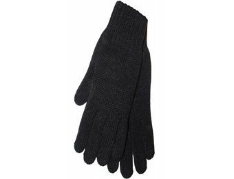 Gebreide Dames Handschoenen Zwart