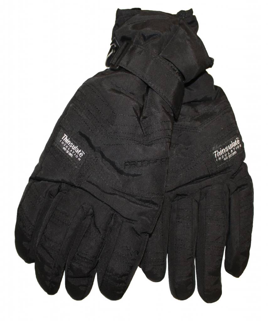 Ski handschoenen "ProSport" zwart
