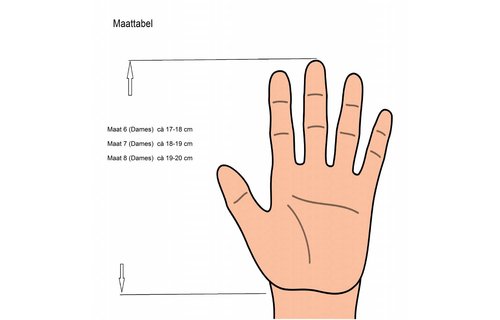 Skihandschoenen Dames "Hyperloft insulation" Zwart