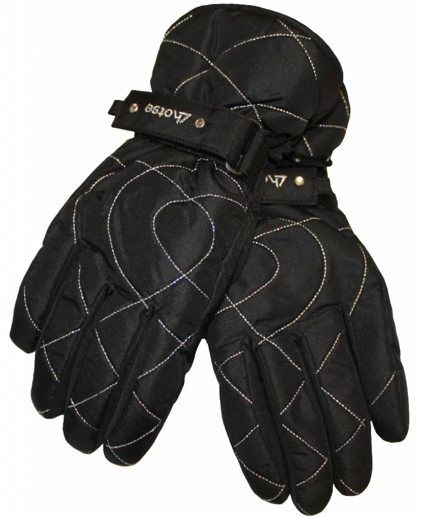 Skihandschoenen Dames "Hyperloft insulation" Zwart