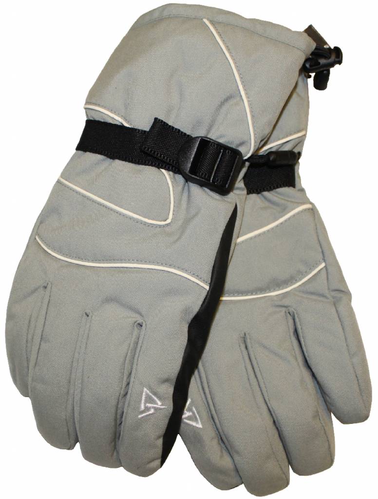 Ski handschoenen Heren "DryMax" licht Grijs