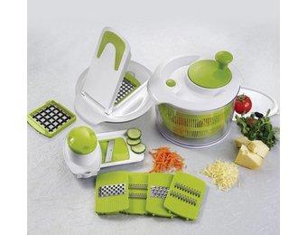 slacentrifuge met accessoires Groen