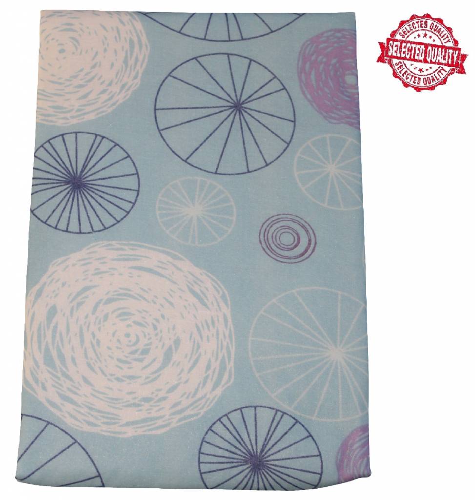 Strijkdeken 160 X 70 cm. L. blauw design Strijkdeken 160 X 70 cm. L. blauw design