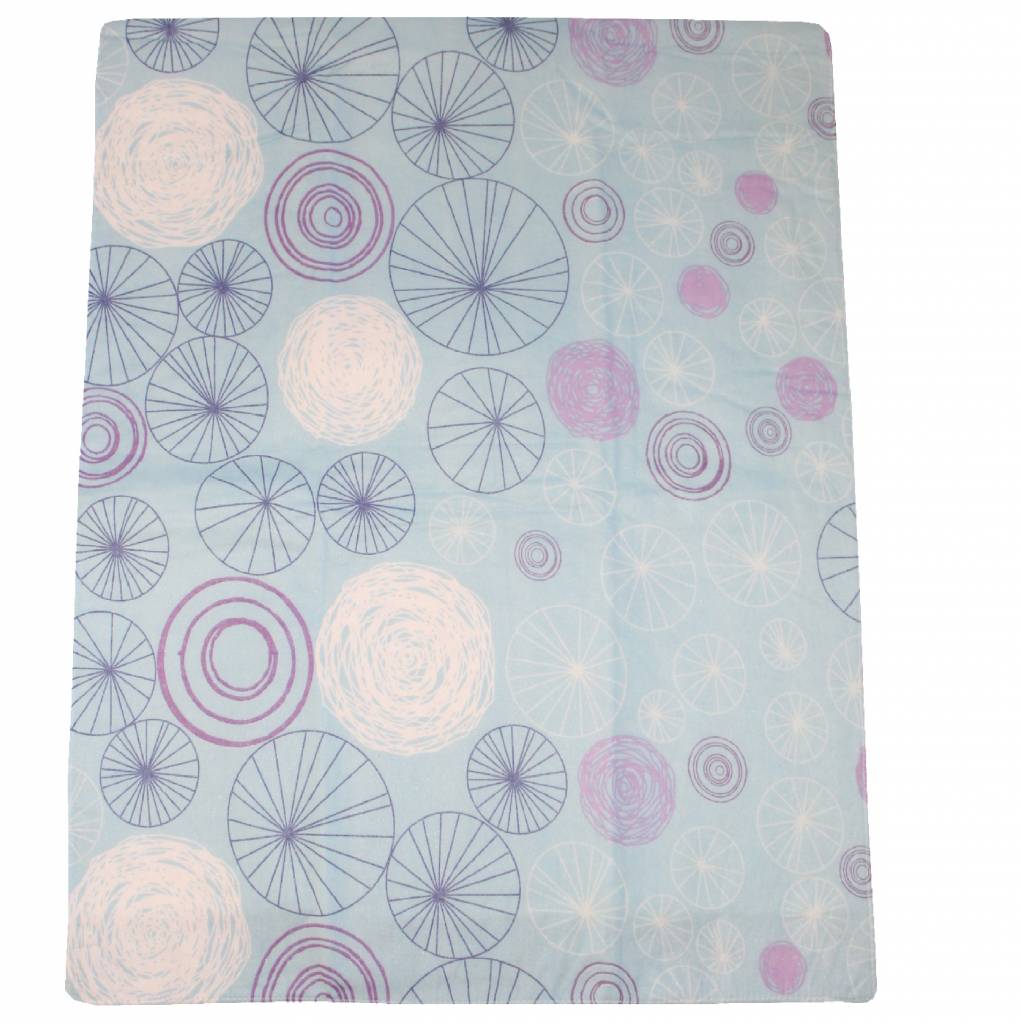 Strijkdeken 160 X 70 cm. L. blauw design Strijkdeken 160 X 70 cm. L. blauw design