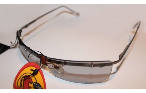 Transparante Bril met zilver montuur