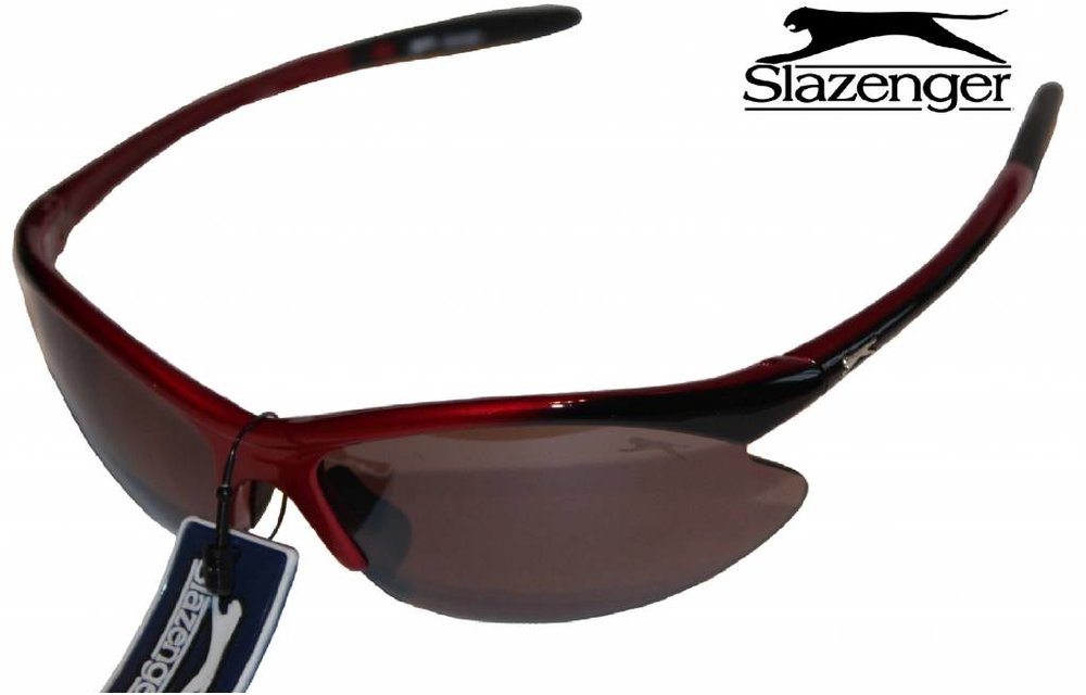 Investeren Bezet Op tijd Slazenger Zonnebril Sport Black/Red | Megatip.be