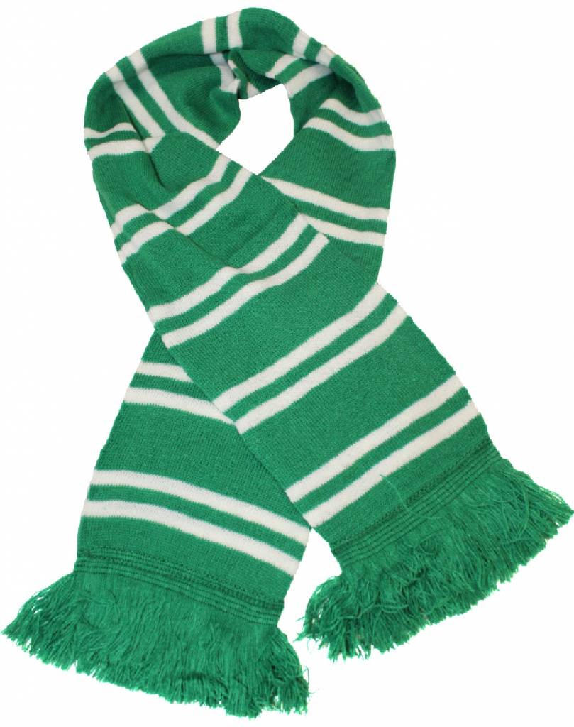 Sjaal gestreept Groen / |