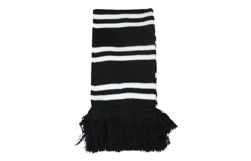 Sjaal gestreept Zwart / Wit