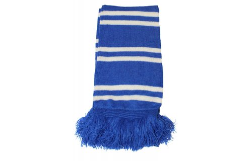 Sjaal gestreept Blauw / Wit Sjaal gestreept Blauw / Wit