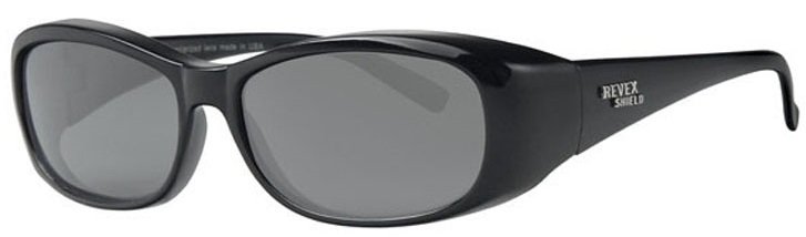 Overzet Zonnebril Zwart Shield Overzet Zonnebril Zwart Shield