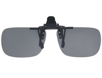 Clip -On Zonnebril Black Smal