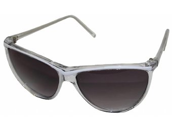 Dames Zonnebril Transparant / Wit