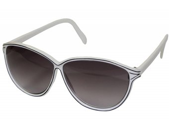 Dames Zonnebril Wit / Zwart