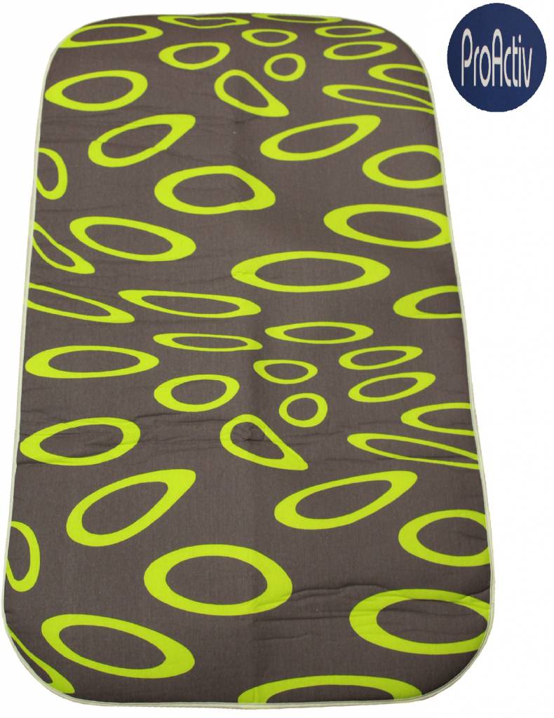 Strijkdeken ProActiv Bruin / fluo ring 120 X 70 cm. Strijkdeken ProActiv Bruin / fluo ring 120 X 70 cm.