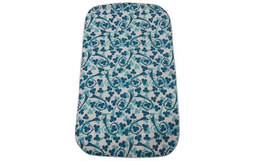 Strijkdeken ProActiv Blauw/groen klaverblad 120 X 70 cm.