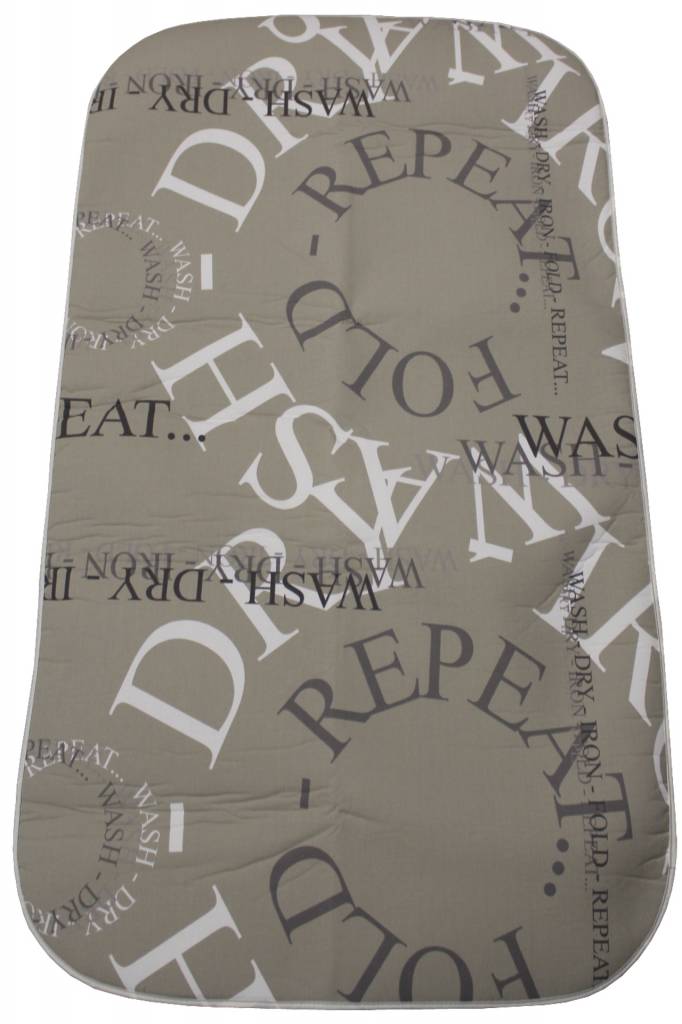 Strijkdeken ProActiv Beige / repeat fold 120 X 70 cm.