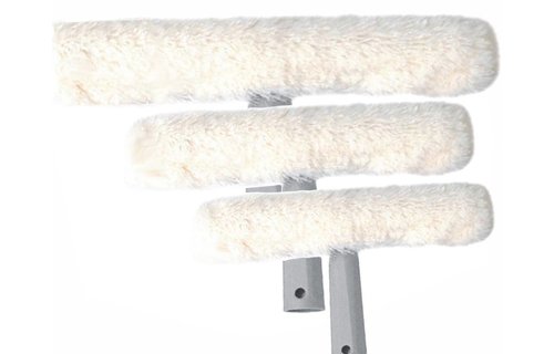 Raamwassers met witte microvezelvacht 25/35/45 cm. Raamwassers met witte microvezelvacht 25/35/45 cm.