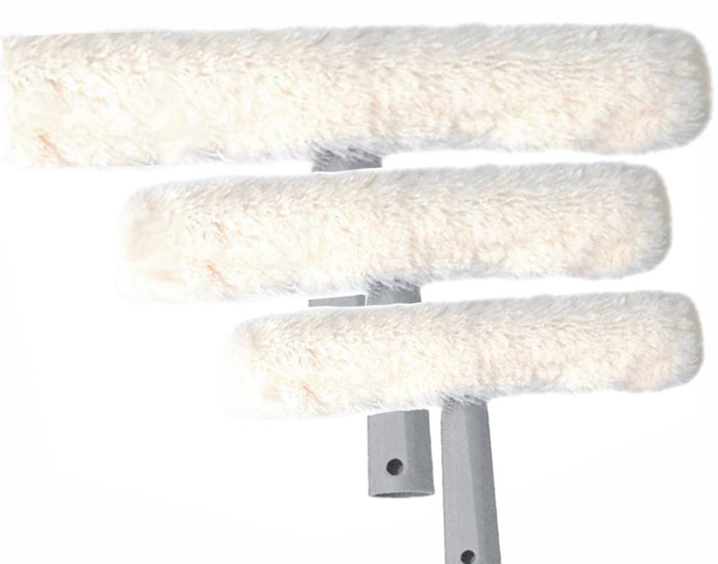 Raamwassers met witte microvezelvacht 25/35/45 cm. Raamwassers met witte microvezelvacht 25/35/45 cm.