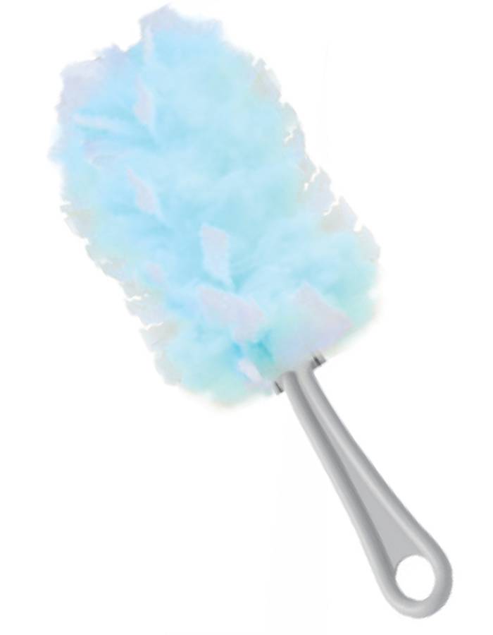 Fluffy Duster met 5 elektrostatische doekjes Fluffy Duster met 5 elektrostatische doekjes