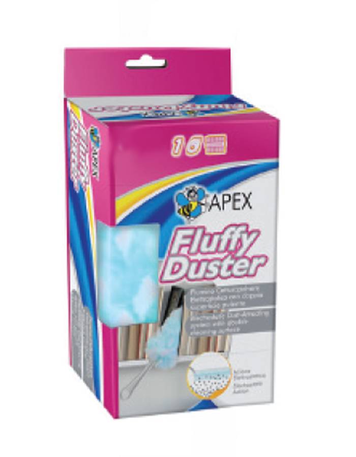 10 vervangdoekjes elektrostatisch Fluffy Duster