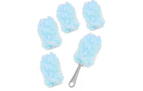 Fluffy Duster met 5 elektrostatische doekjes
