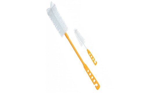Flessenborstels nylon set 2 stuks