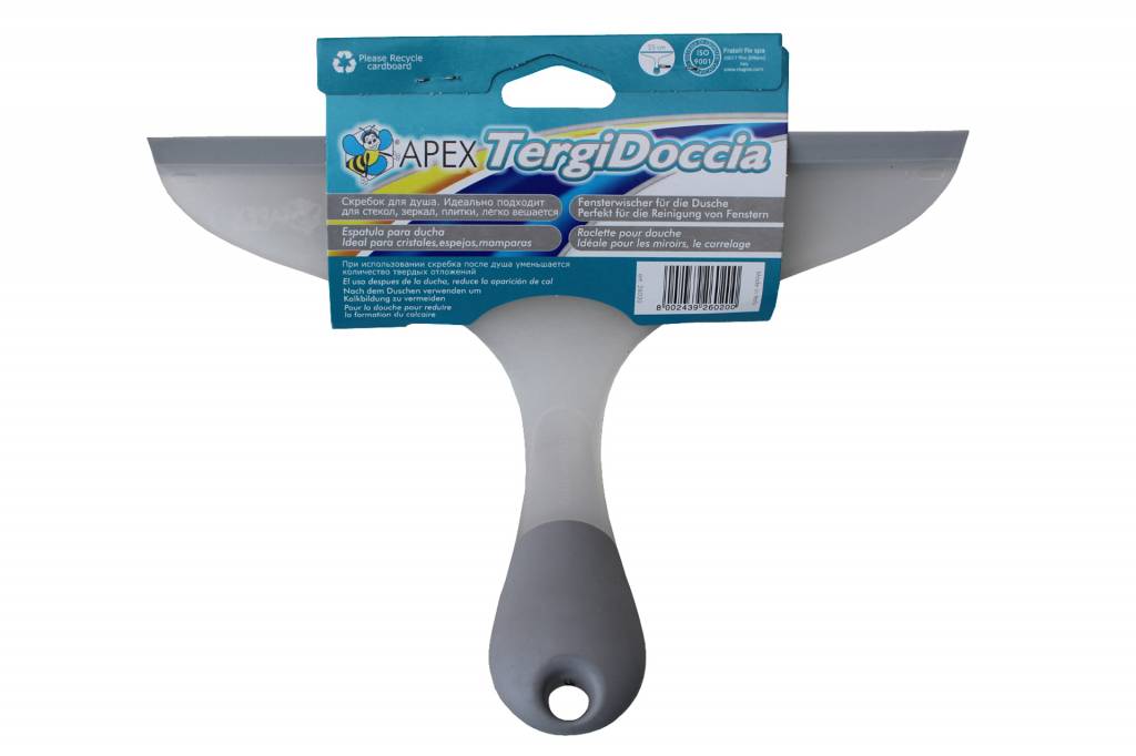 Douche aftrekker Soft rubber handvat 25 cm. Douche aftrekker Soft rubber handvat 25 cm.