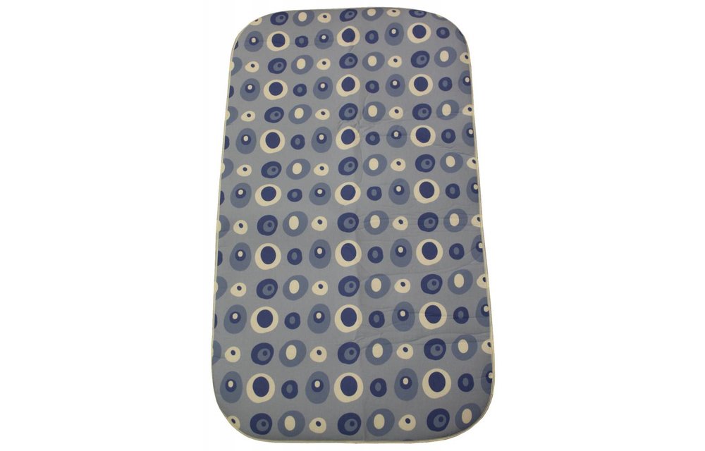 Strijkdeken ProActiv blauw/wit balls 120 X 70 cm. Strijkdeken ProActiv blauw/wit balls 120 X 70 cm.