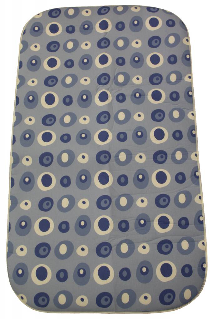 Strijkdeken ProActiv blauw/wit balls 120 X 70 cm.